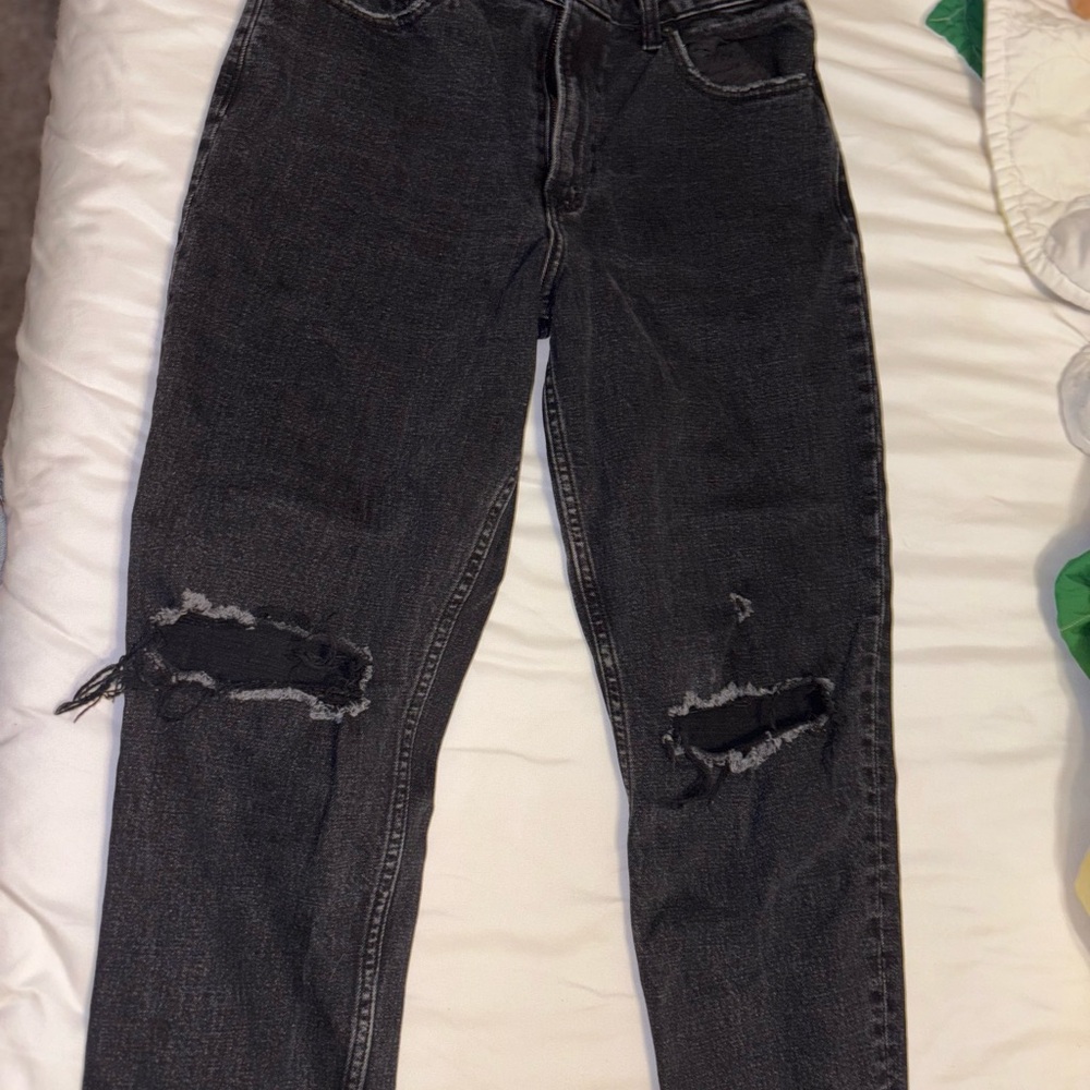 Abercrombie & Fitch Black High Rise Jeans